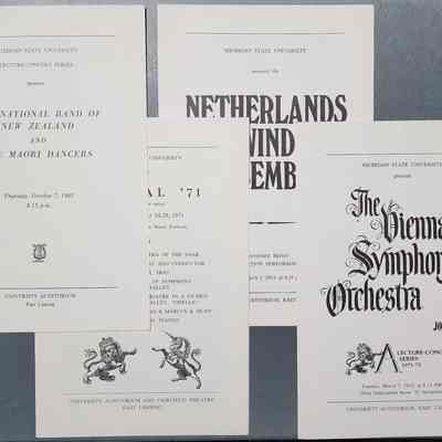 International Orchestra MSU Concert Programs