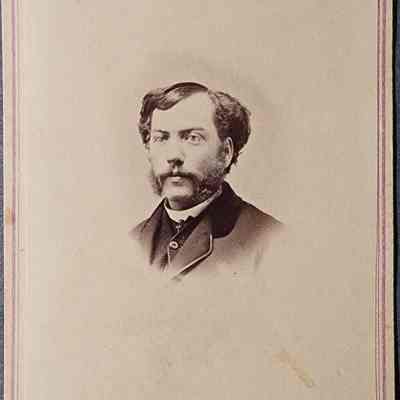 Portrait of a Man CDV by Hall
