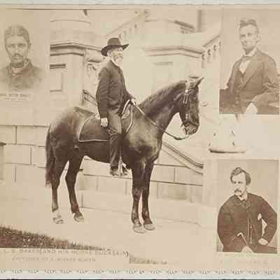 Luther Byron Baker Composite Cabinet Card by Savigny & Christmas