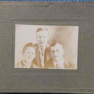 Portrait of Three Boys Card Photo by Penny Photograph Gallery