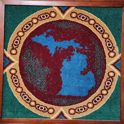 Michigan Senate Carpet Square