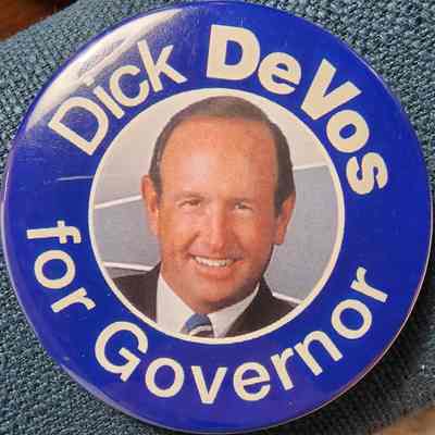 Dick DeVos for Governor Button