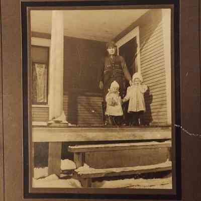 This Home is Dry Vernacular Card Photograph