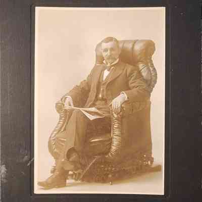 Tom Bateman Card Photo by Ellison