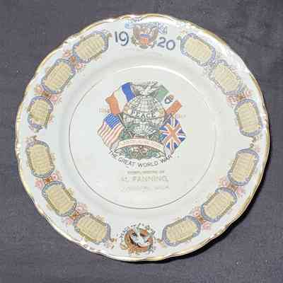 M. Fanning, Harrison, Mich., 1920 Calendar Plate