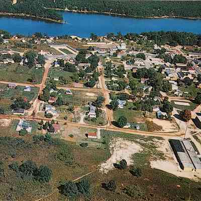 Harrison, Michigan, Aerial Postcard