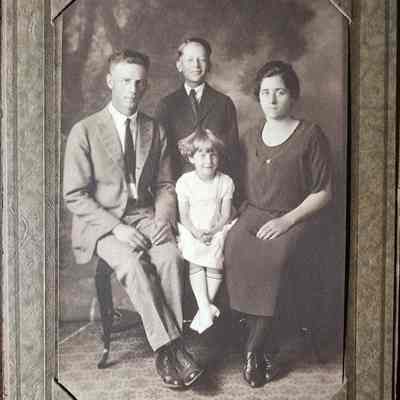 Portrait of a Family Photo by Larner
