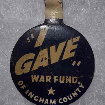 Ingham County War Fund Tab