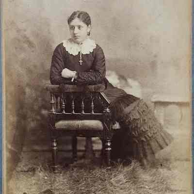 Anna Prull Cabinet Card by Scotford