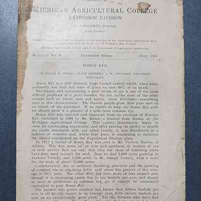 MAC Extension Division Bulletin, 1917