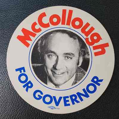 McCollough for Governor Sticker
