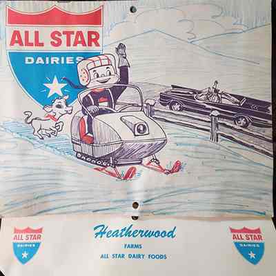 Heatherwood Farms 1967 Wall Calendar