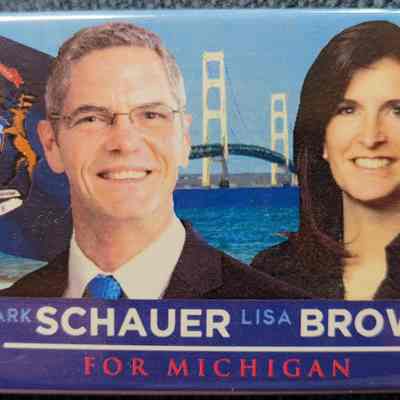 Schauer-Brown Jugate Rectangular Button