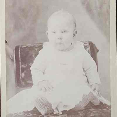 Portrait of a Child CDV by Sweet