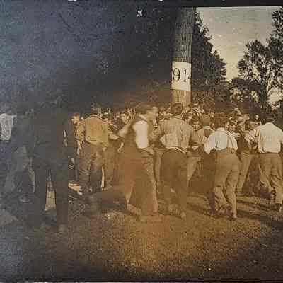Michigan Agricultural College 1914 RPPC