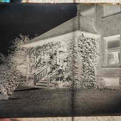Fiske H. Day Residence Glass Plate Negatives