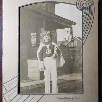 Portrait of French Band Member by Columbia