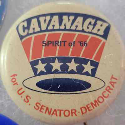 Cavanagh for U.S. Senator Button