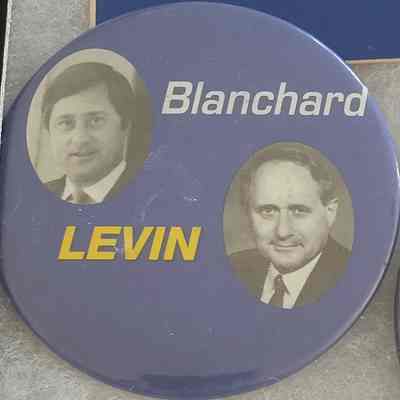 Blanchard-Levin Jugate Coattail Button