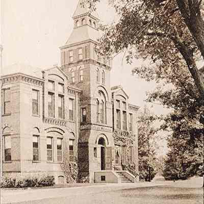 Library, M.A.C., East Lansing, Mich. Postcard