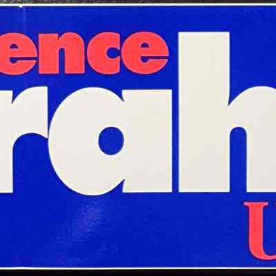Spence Abraham U.S. Senate Bumper Sticker