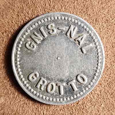 Gnis-Nal Grotto 10-Cent Token