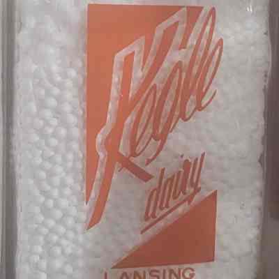 Kegle Dairy Pyro Square Quart Bottle