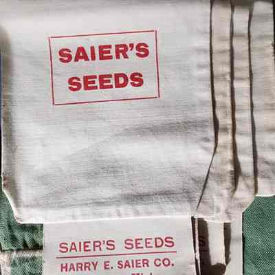 Saier's Seeds Bags