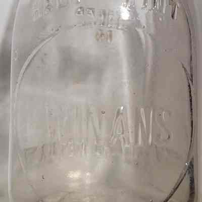Winans Dairy Embossed Half Pint Bottle