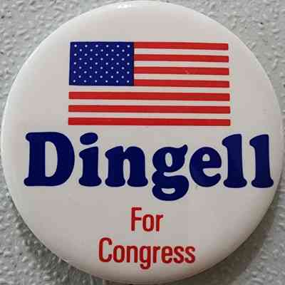 Dingell for Congress Button