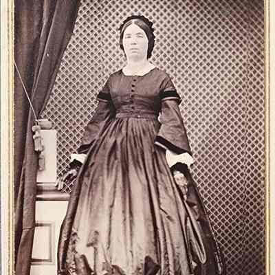 Mrs. R. Wilber, Lansing, Mich. CDV