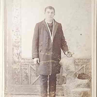 Ed Biebesheimer Cabinet Card by Cheney & Lawson