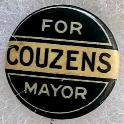 Couzens for Mayor Button