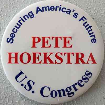 Pete Hoekstra U.S. Congress Button
