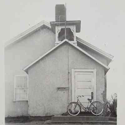 Lott School Snapshot Photo in Art Deco Frame