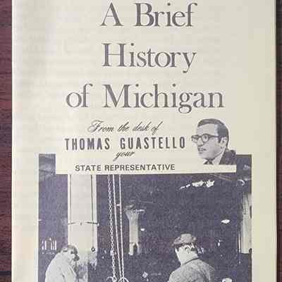 A Brief History of Michigan Brochure