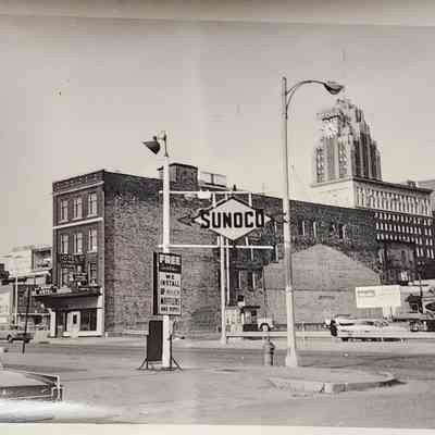 Urban Renewal, 1966, Downtown Lansing Snapshot Photo Series