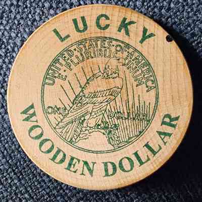 Liberty Coins Wooden Dollar