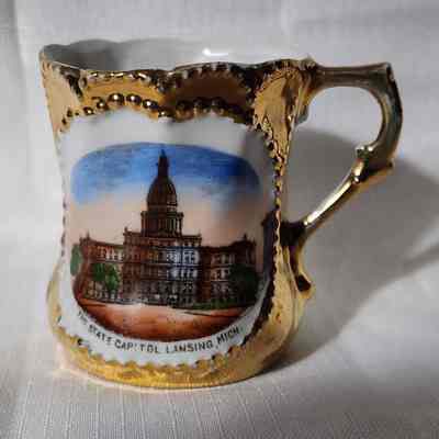 State Capitol Porcelain Souvenir Cup