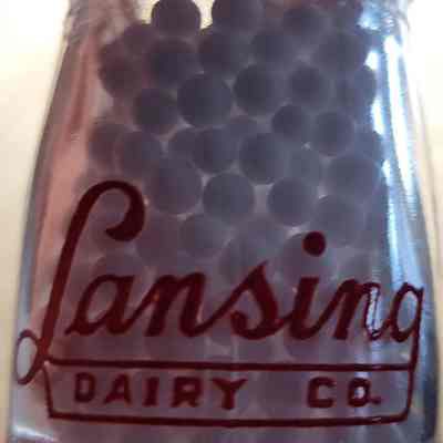 Lansing Dairy Co. Pyro Creamer