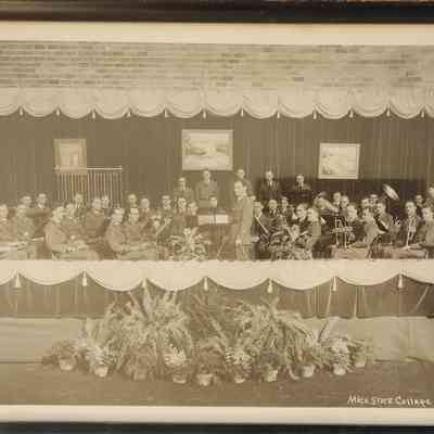 Mich. State College Band, 1928, Photograph by Vans Photo