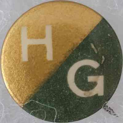 Hoover-Green Coattail Button