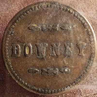 Downey 5-Cent Token