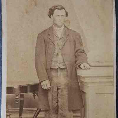 Portrait of a Man CDV by Engelhart