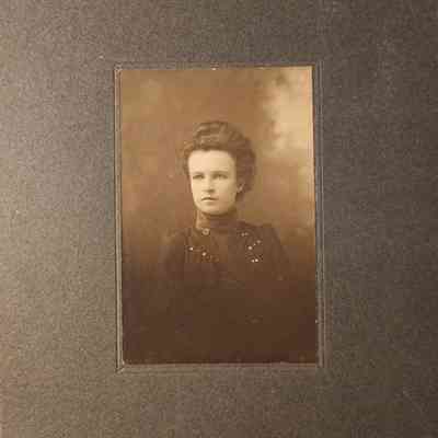 Portrait of a Woman Card Photo by Ellison