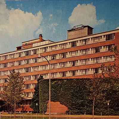 Kellogg Center for Continuing Education, Michigan State University, East Lansing, Michigan, Postcard