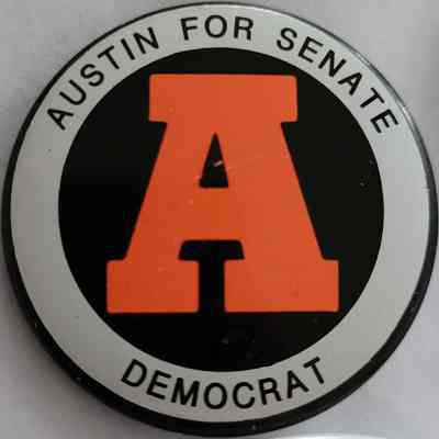 Austin for Senate Button