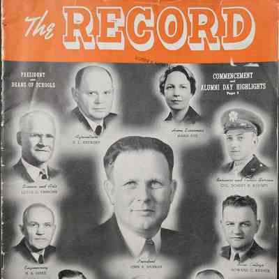 The Record Vol. 49 No. 4 (June 1944)