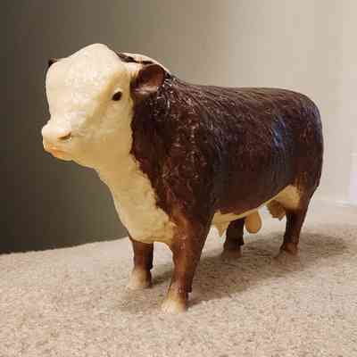 Breyer Hereford Bull Figure