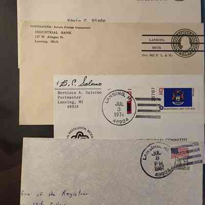 Lansing, Mich., Modern Postal Covers